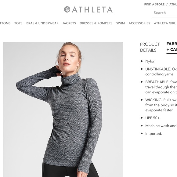 athleta flurry turtleneck